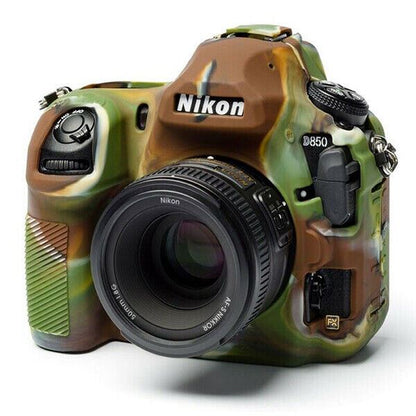 EasyCover Silicone Skin Soft Case Cover Protector Nikon D850 in CAMO  Camouflage