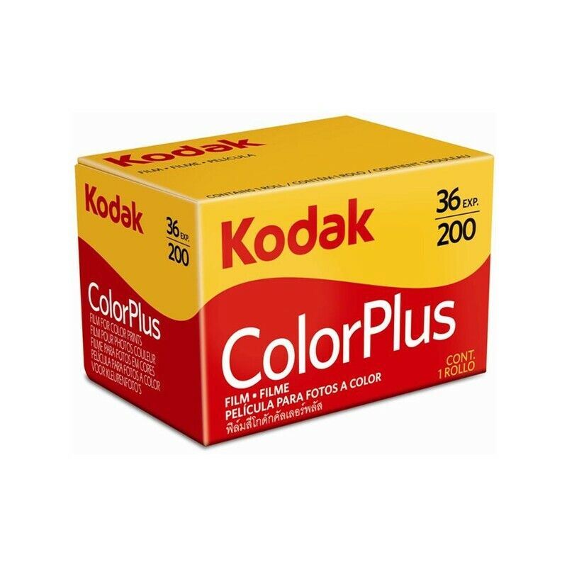 Kodak Color Plus 200 35mm 36 Exposure 36/200 asa iso Print Film (UK Stock)  BNIB