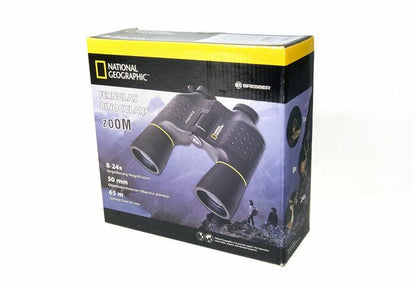 National Geographic 8-24 x 50 Zoom Binoculars #9064000 (UK Stock) BNIB