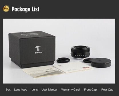 TTArtisan 27mm F2.8 Auto Focus Camera APS-C Lens Fuji film XF Mount Camera  (UK)