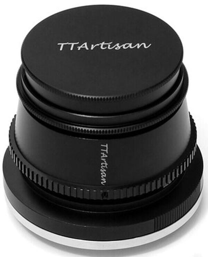 TTArtisan 35mm F1.4 Lens APS-C Format Fuji Film X Mount Camera Black (UK) 52.5mm