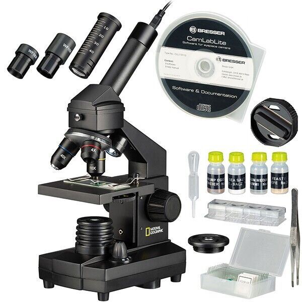 National Geographic 40x-1024x USB Microscope + case & Accessories (UK)  #9039100