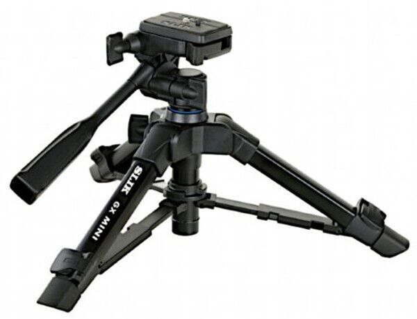 Slik GX Mini Tripod with 3-Way Pan/Tilt Head & Quick Release 3345(UK Stock) BNIB