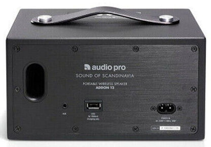 Audio Pro Addon T3+ Bluetooth Battery Speaker in Black   #192698 (UK Stock) BNIB