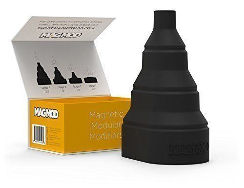 MagMod MagSnoot. 4 Stage Collapsible Flash Snoot Universal Flashgun Modifier UK