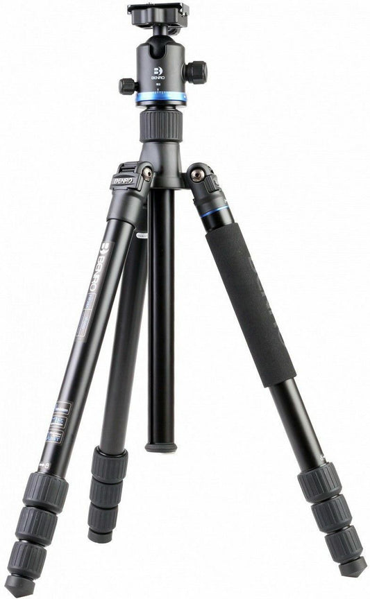 Benro iFOTO 5 Section Aluminium Travel Tripod - Holds 10KG #FIF28AIB2 (UK Stock)