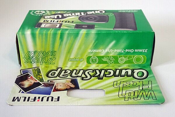 3 x FUJI Fujifilm QuickSnap disposable Single Use Flash Camera 27 Exp. SUC  (UK)