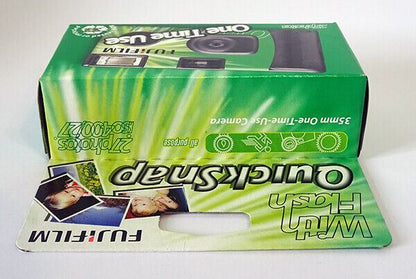 3 x FUJI Fujifilm QuickSnap disposable Single Use Flash Camera 27 Exp. SUC  (UK)