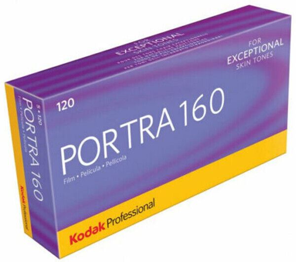 Kodak Professional Portra 160 120 Colour Negative Film - 5 Pack (UK Stock)  BNIP