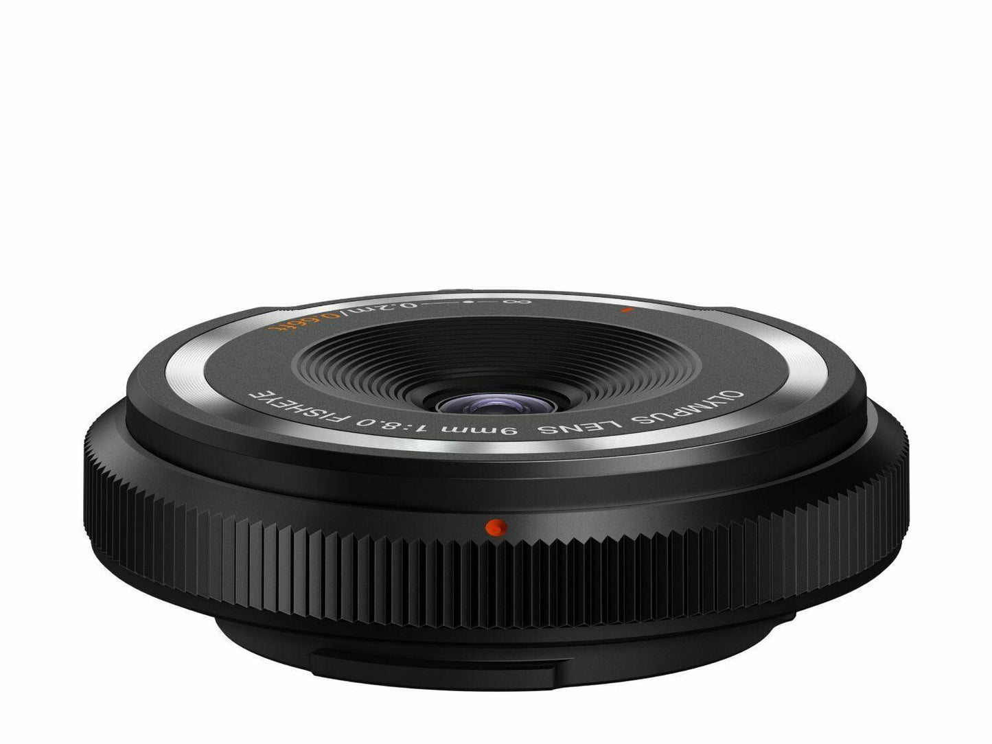 Olympus 9mm f/1:8 Fish-Eye Pancake Body Cap Lens for Micro 4/3 mount - Black  UK