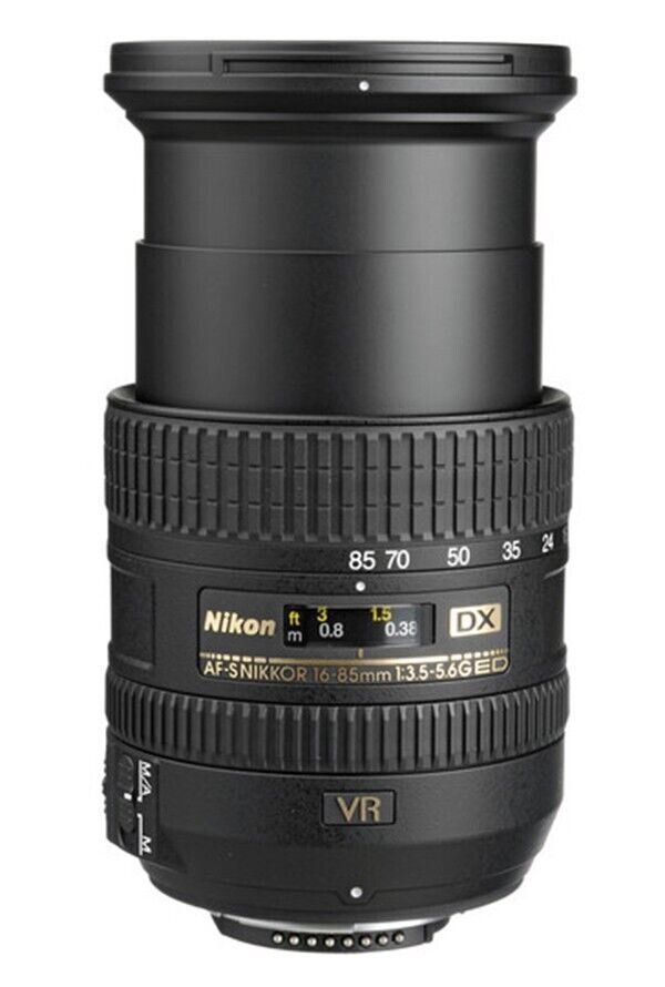 Nikon AF-S DX Nikkor 16-85mm f/3.5-5.6 G ED VR Zoom Lens (UK Stock) BNIB New Old