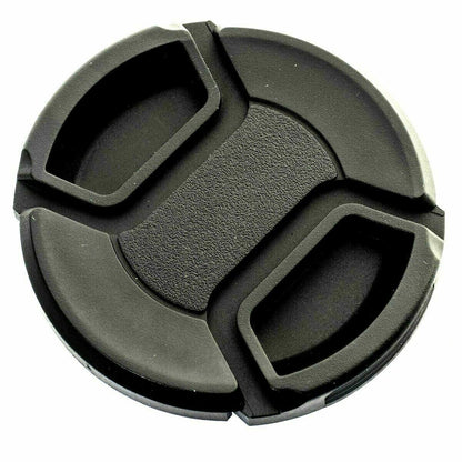 KOOD 49mm CENTRE PINCH GRIP STYLE LENS CAP COVER for 49mm + CORD (UK Stock)  NEW