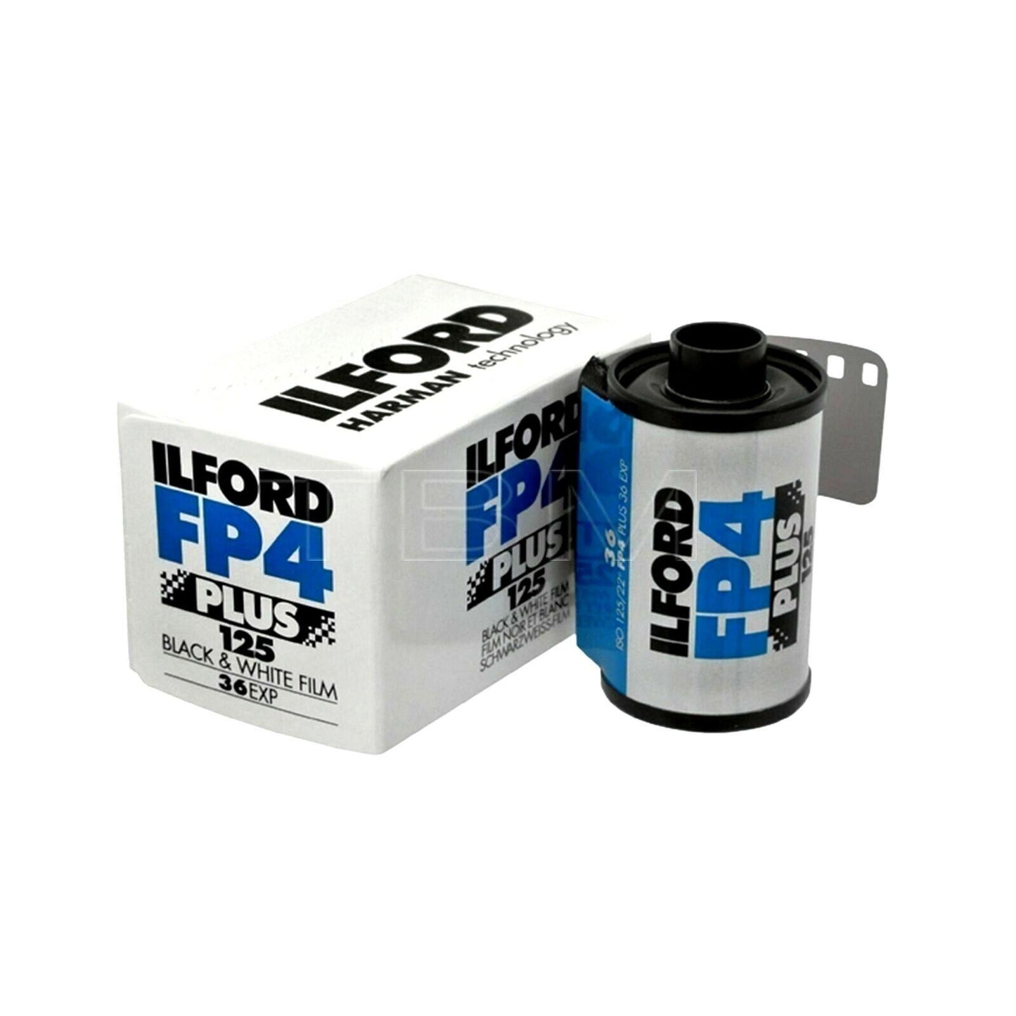 Ilford FP4 Plus 125 asa Black & White 35mm Film 36 exposures (UK Stock) BNIB