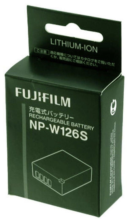 Fujifilm NP W126S original Battery for Fuji  X T, X-Pro 1,2 X-A,E X-H1 (UK) BNIB