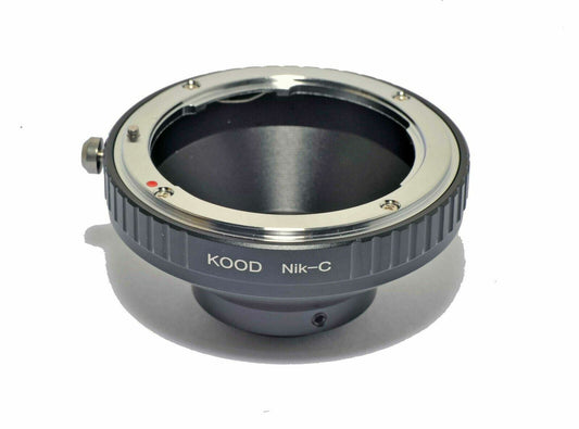 Kood C Mount to Nikon F Lens Adapter (UK Stock) NEW   F Lens to C Mount    #ACMN