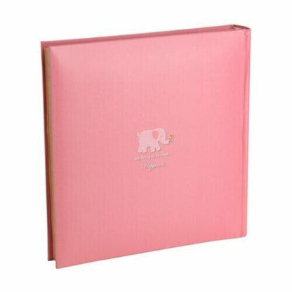 Baby Photo ALBUM Zoo Memo with Gift Box 120 photos 6x4" in Pink KENRO  (UK) BNIP