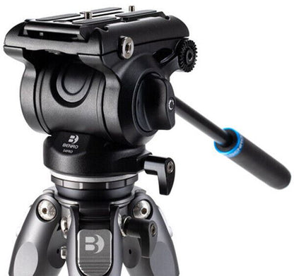 Benro Tortoise 25CLV Carbon Fibre 2 Series Tripod + S4 Pro Video Fluid Head (UK)