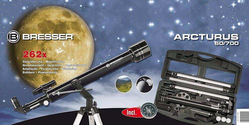 Bresser Arcturus 60/700 AZ Astronomical Telescope ASTRO #4511600 (UK Stock) BNIB