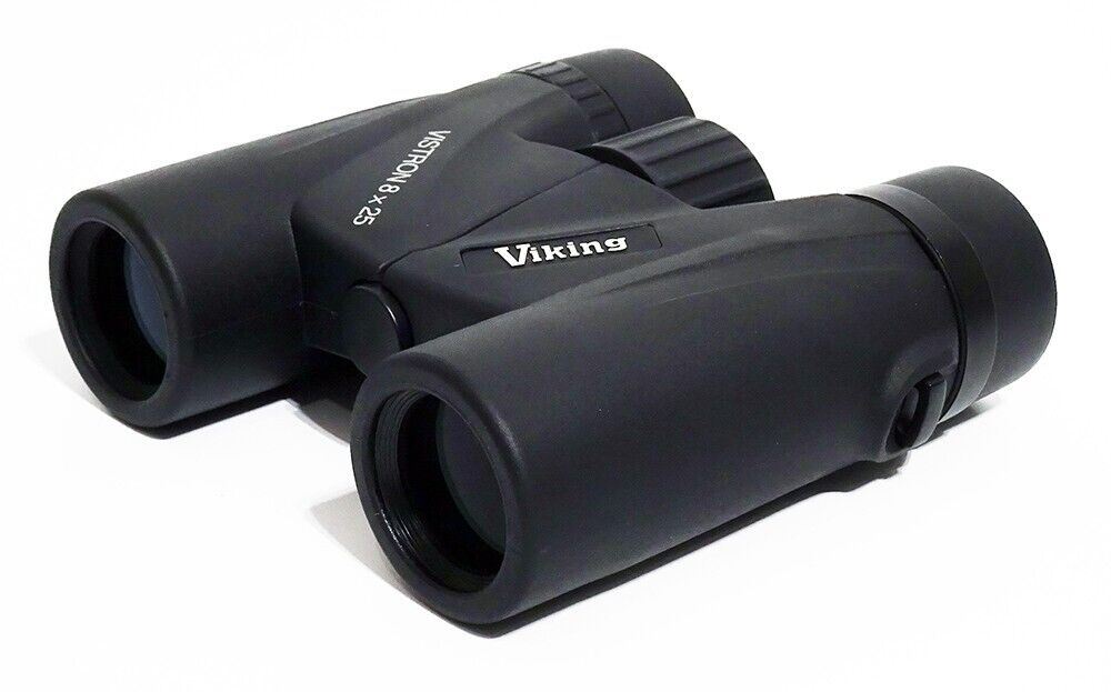 Viking Vistron 8 x 25 Compact Roof Prism Binoculars High Quality (UK Stock) BNIB