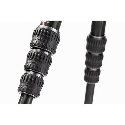 Carbon Fibre Travel Tripod Benro Rhino 05C + VX20 Ball & Socket Head FRHN05CVX20