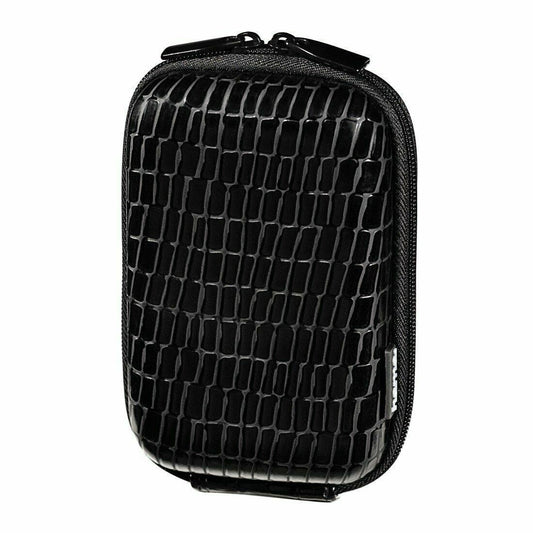 Hama 60H Hardcase "Croco" in black 00115736 BNIP , UK stock with full guarantee