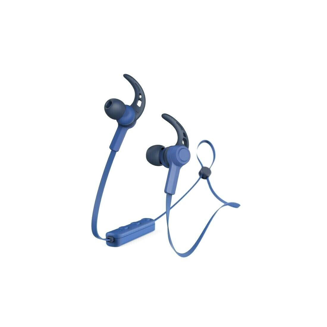 Hama Bluetooth� �Connect� headphones Navy Blue in-ear, micro, ear-hook (UK) BNIB