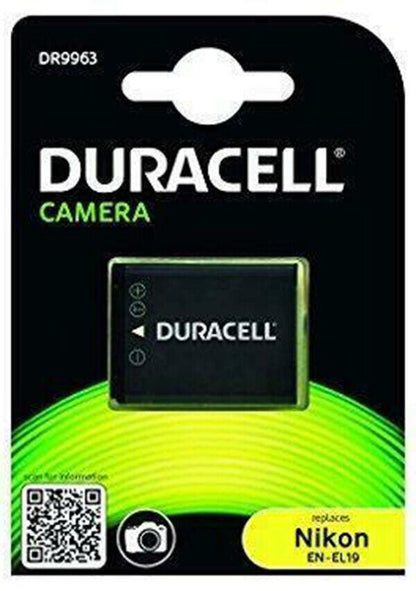 EN-EL19 Li-ion Battery for Nikon Digital Camera by DURACELL  #DR9963  (UK Stock)