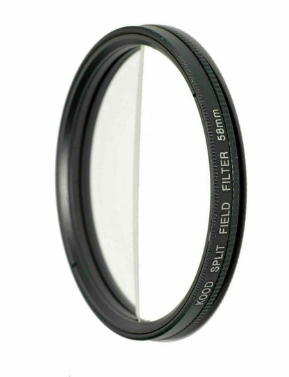 Kood High Quality 58mm Split Field +2 Dioptre Slim Optical Glass Filter (UK) NEW