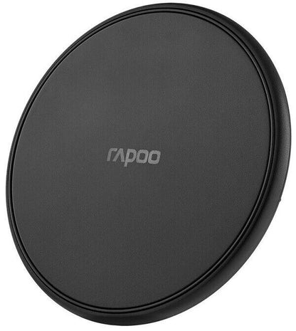 Rapoo XC100 Wireless QI Charger Charging Pad for Smartphones IOS & Android Black