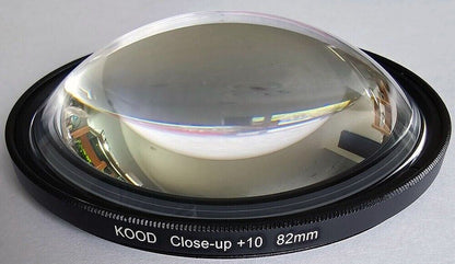 Kood 82mm Macro Close-Up Filter Set +1 +2 +4 +10 & Case - DSLR Cameras (UK) BNIP