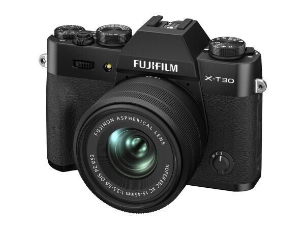 Fujifilm X-T30 II 26.1MP Mirrorless Camera in Black + FUJINON XC 15-45mm Lens