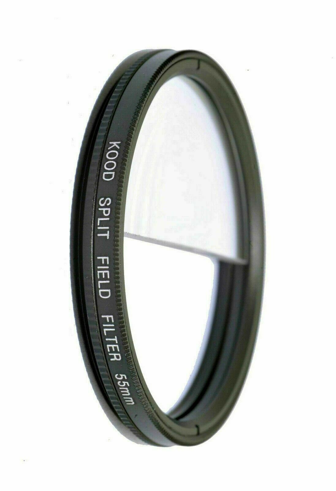 Kood High Quality 55mm Split Field +2 Dioptre Slim Optical Glass Filter (UK) NEW