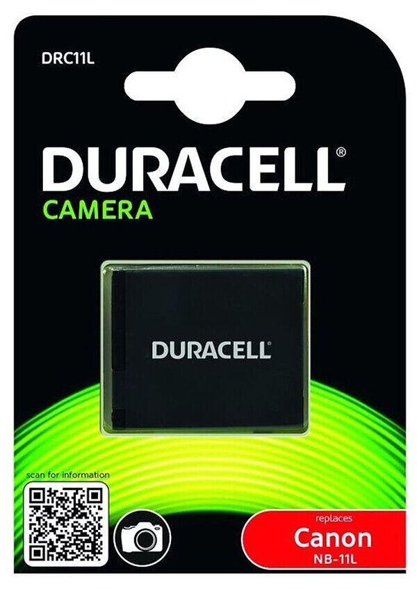 NB-11L Li-ion Battery for Canon Digital Camera by DURACELL   #DRC11L  (UK Stock)