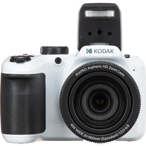 KODAK PIXPRO AZ405 DIGITAL 20MP 40x Zoom BRIDGE CAMERA in White (UK Stock)  BNIB