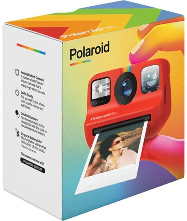 Polaroid GO Instant Camera - Red ( Genuine UK Stock ) BNIB built in Lithium Batt