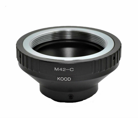 Kood C Mount to M42 Screw Lens Adapter (UK Stock) NEW M42 Screw Lens to C Mount