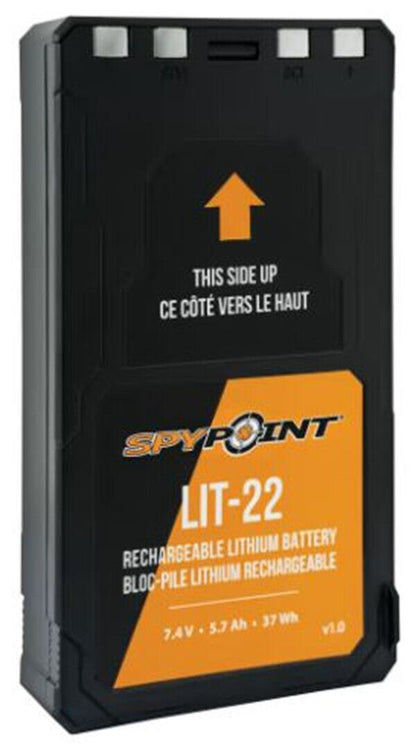 Spypoint LIT-22 Rechargeable Battery Pack for Flex Series Cameras (UK) BNIB  NEW