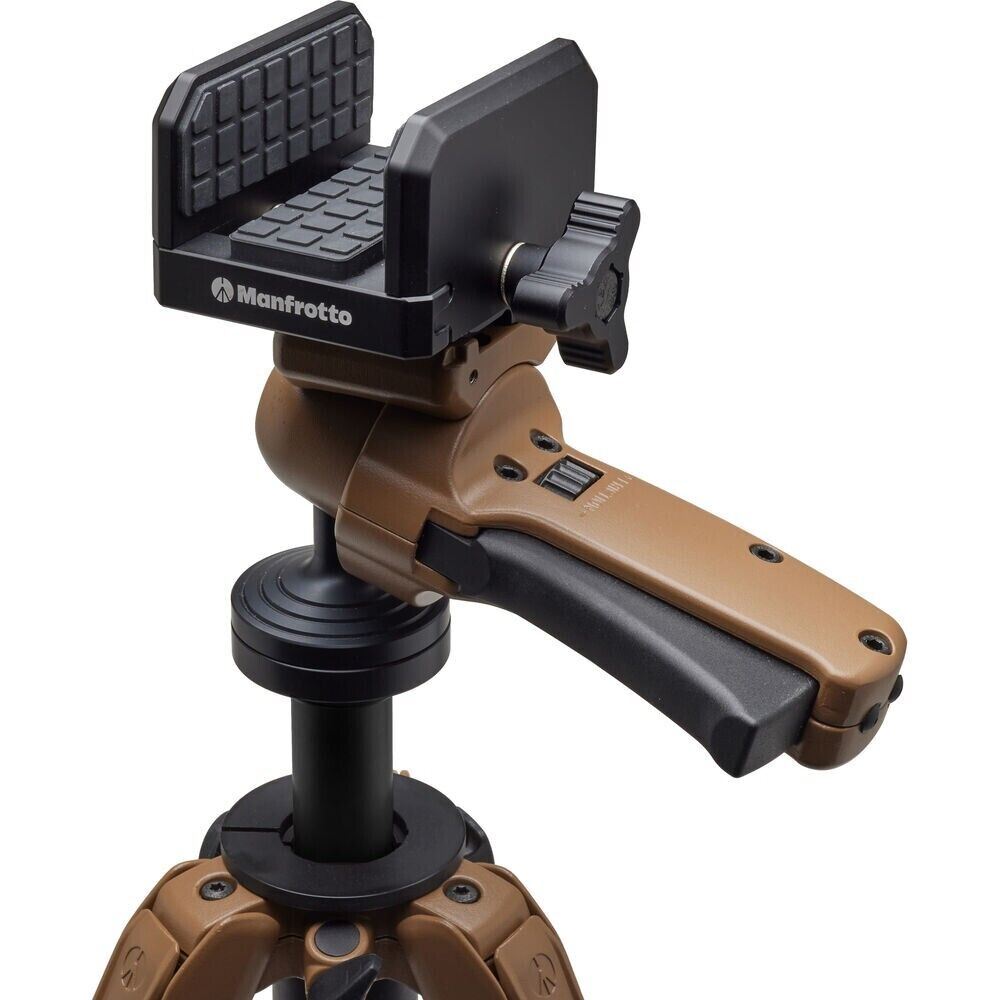 Manfrotto Alpha S.H.O.T. Grip Pro Carbon Fibre Tripod Kit + Ball Head Trigger QR