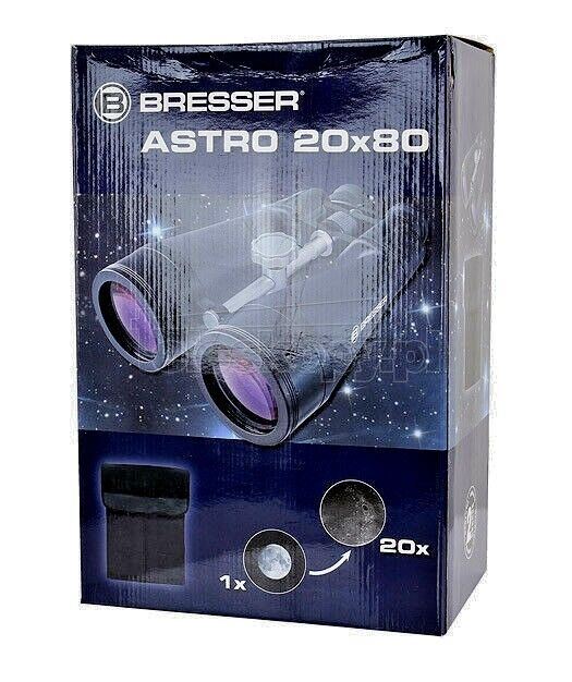 Bresser Astro 20 x 80 Porro Prism Observation Binoculars #5208 (UK Stock) BNIB