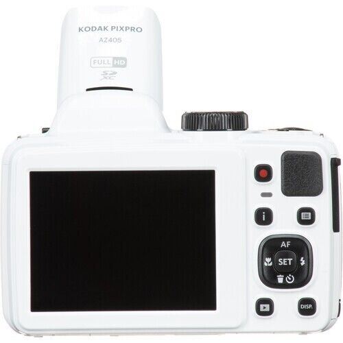 KODAK PIXPRO AZ405 DIGITAL 20MP 40x Zoom BRIDGE CAMERA in White (UK Stock)  BNIB