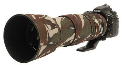 EasyCover Lens Oak in Green Camouflage Cover for Nikon 200-500mm f/5.6 VR   (UK)