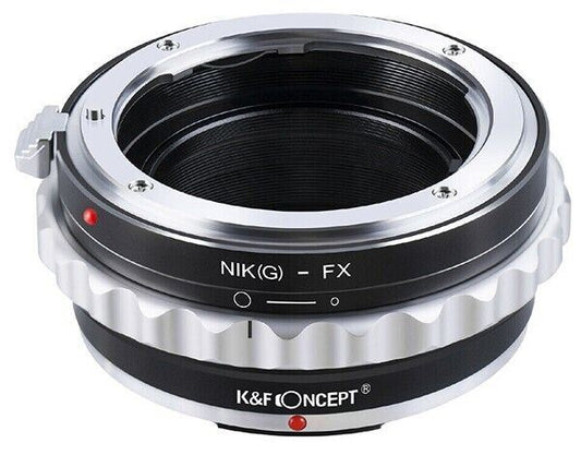 K&F Concept Mount Converter for Nikon G/F/AI/AIS to Fuji X Mount Camera  #06.109