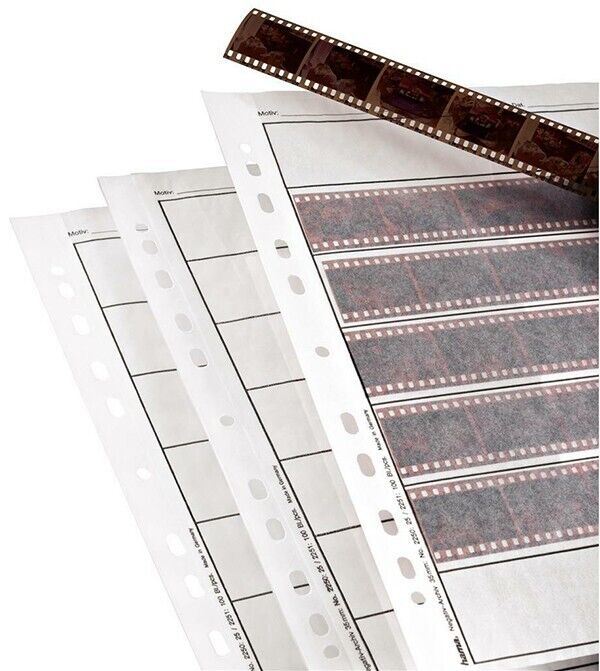 Hama 35mm Negative Sleeves, Parchment, 7 Strips of 6 Negatives, 24x36 mm, 25 pcs