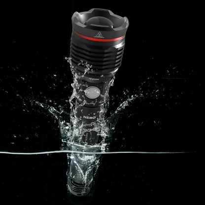 NEBO Redline Blast RC Rechargeable LED Waterproof Torch + Powerbank 3.2K #NE6697