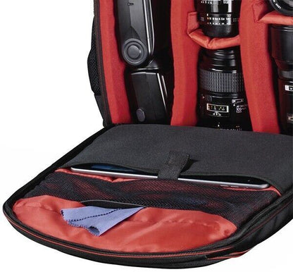 Hama Miami 190 Camera Bag Backpack in Black/Red (UK Stock)  BNIB  Cabin  #139855