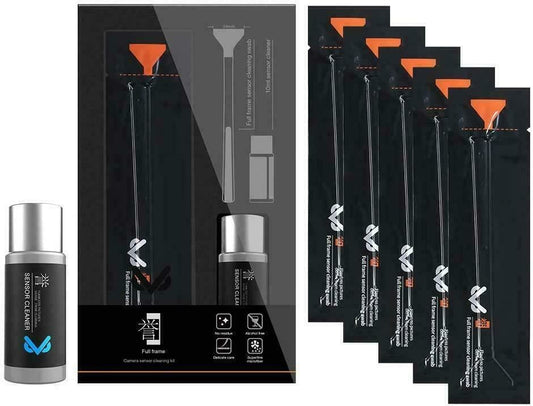 VSGO Full Frame Sensor Cleaning Kit 12x Swabs 1x15ml Cleaning solution BNIB (UK)