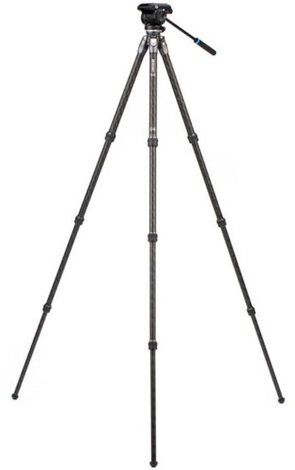 Benro Tortoise 25CLV Carbon Fibre 2 Series Tripod + S4 Pro Video Fluid Head (UK)