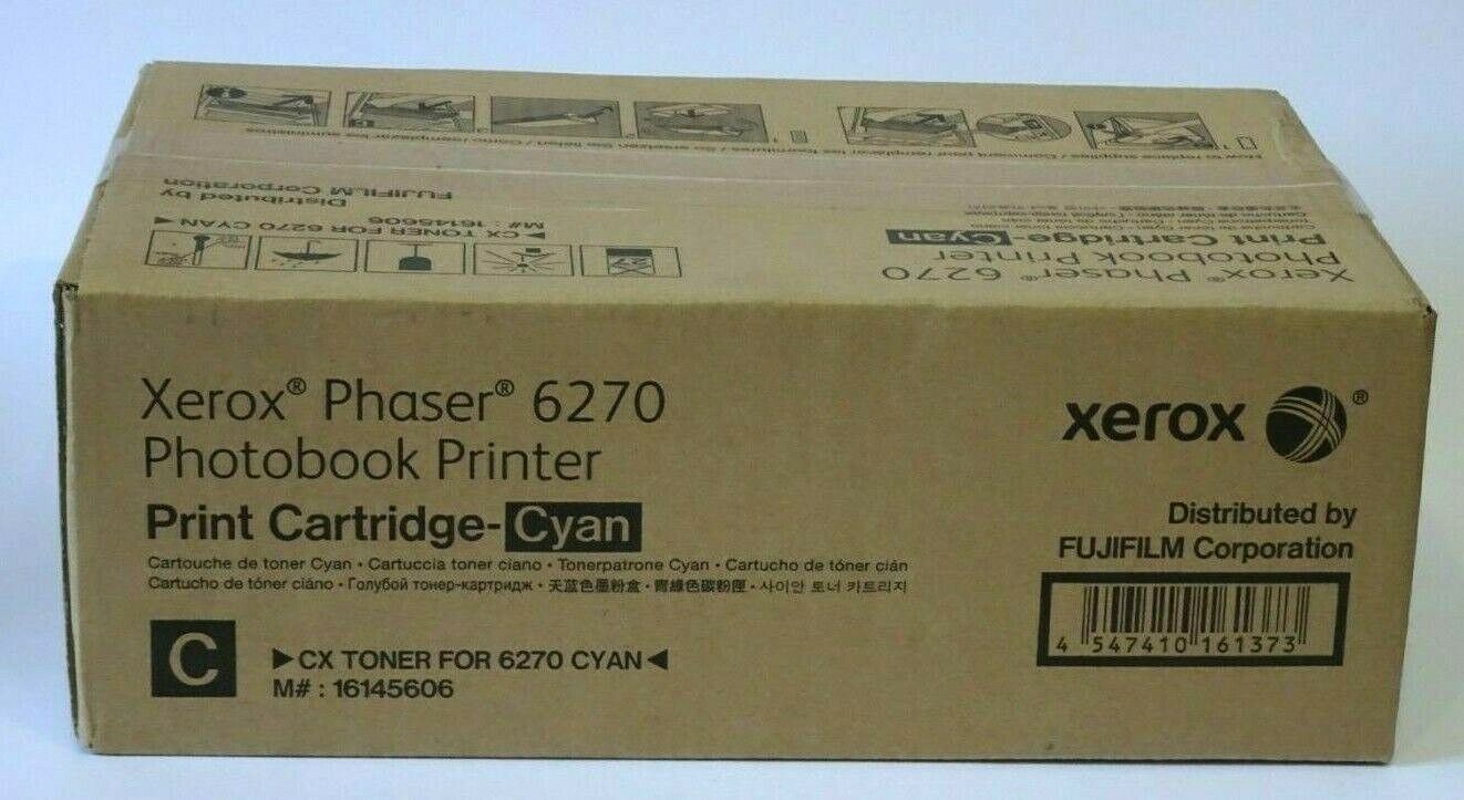 Xerox Fuji Phaser 6270 Photobook Printer Print Cartridge - Cyan #16145606 (UK)