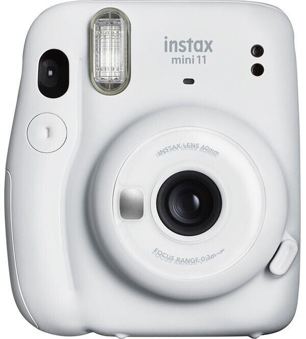 Fuji film Instax Mini 11 Instant Film Auto Camera - Ice White  (UK Stock)   BNIB