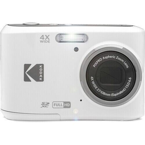 Kodak PIXPRO FZ45 16MP 4x Zoom Wide Angle Digital Camera - White (UK Stock) BNIB